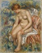 Pierre-Auguste Renoir Seated Bather Drying Her Leg, Germany oil painting artist